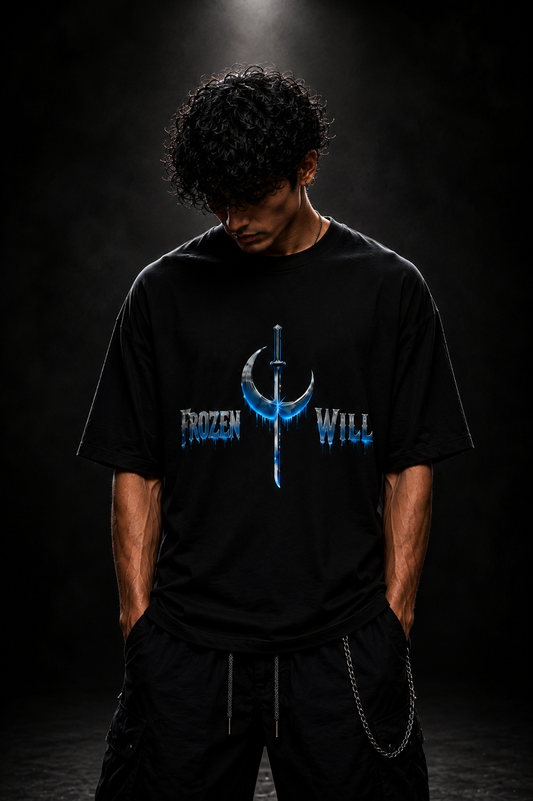 I MOVE WHEN TIME BREAKS | 240 GSM Premium Oversized T-Shirt