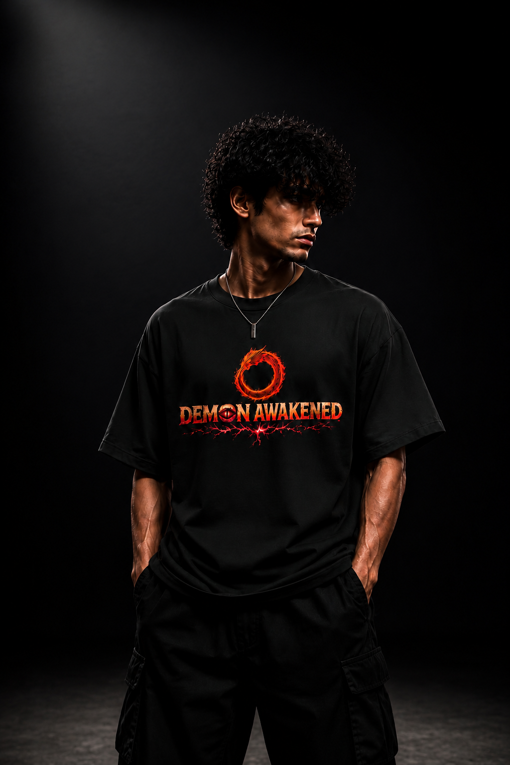 UNLEASH YOUR DEMON | 240 GSM Premium Oversized T-Shirt