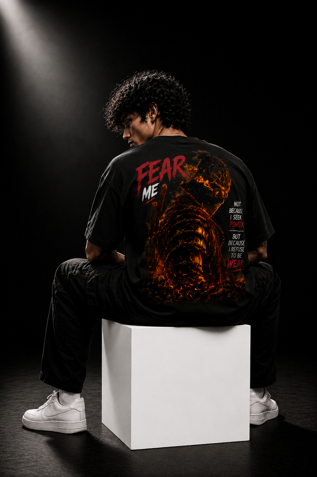 HELL FORGED | 240 GSM Premium Oversized T-Shirt