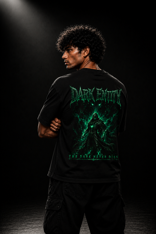 DARK ENTITY | 240 GSM Premium Oversized T-Shirt
