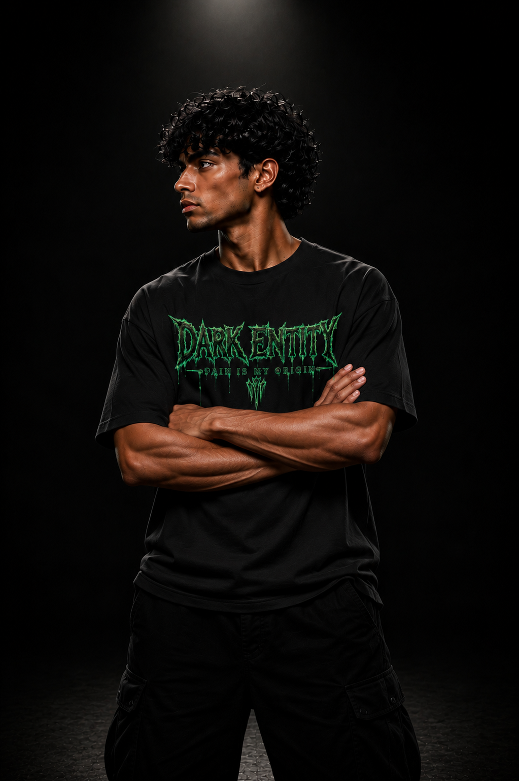 DARK ENTITY | 240 GSM Premium Oversized T-Shirt