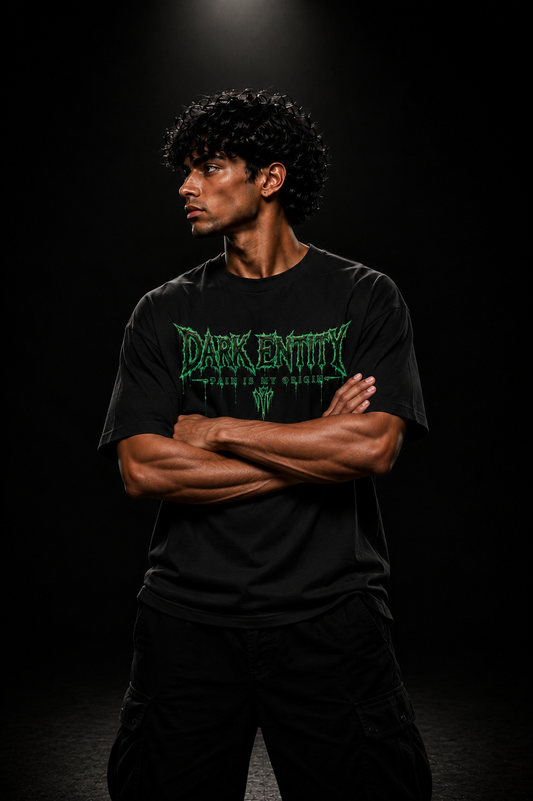 DARK ENTITY | 240 GSM Premium Oversized T-Shirt