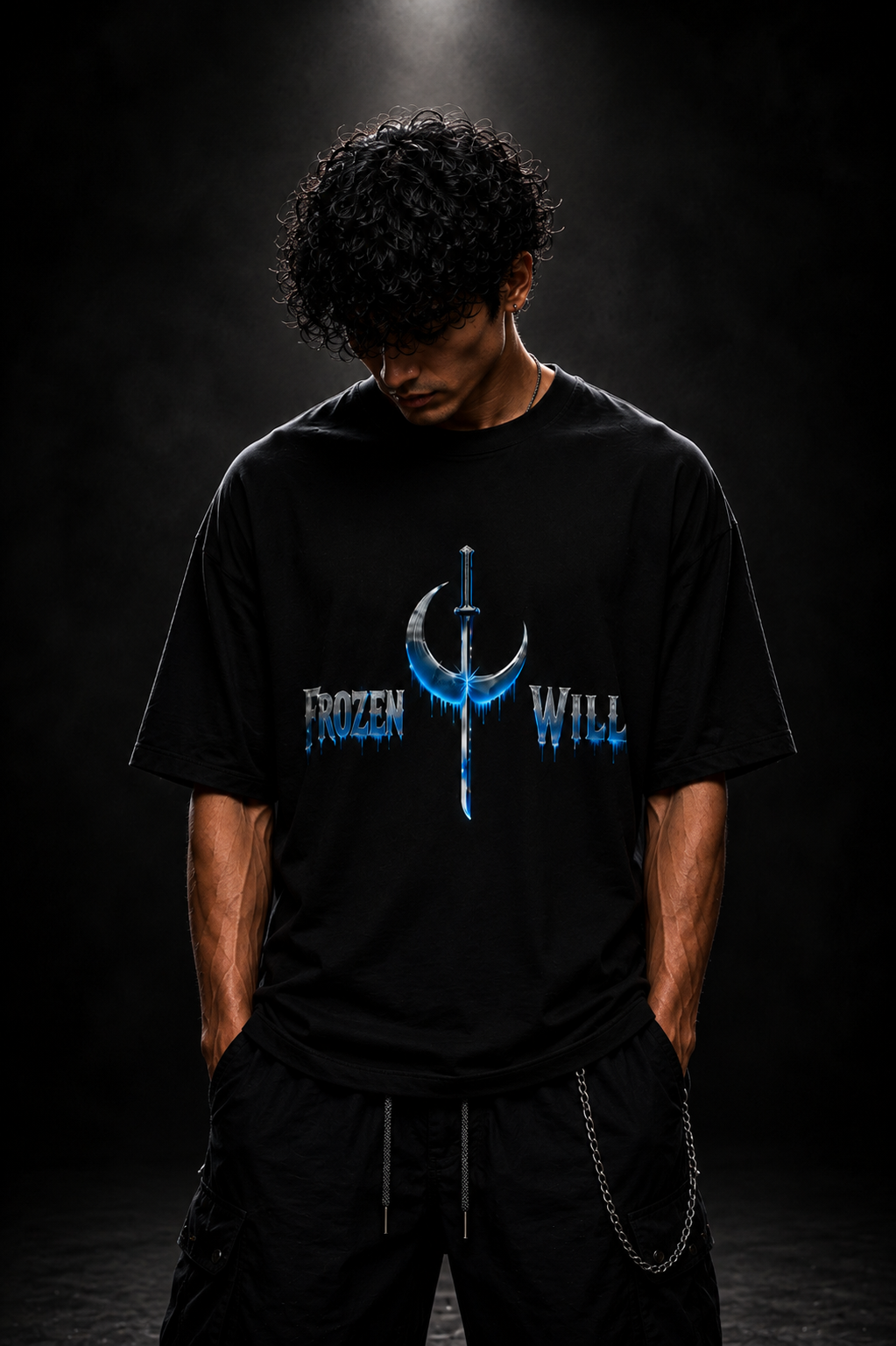 I MOVE WHEN TIME BREAKS | 240 GSM Premium Oversized T-Shirt
