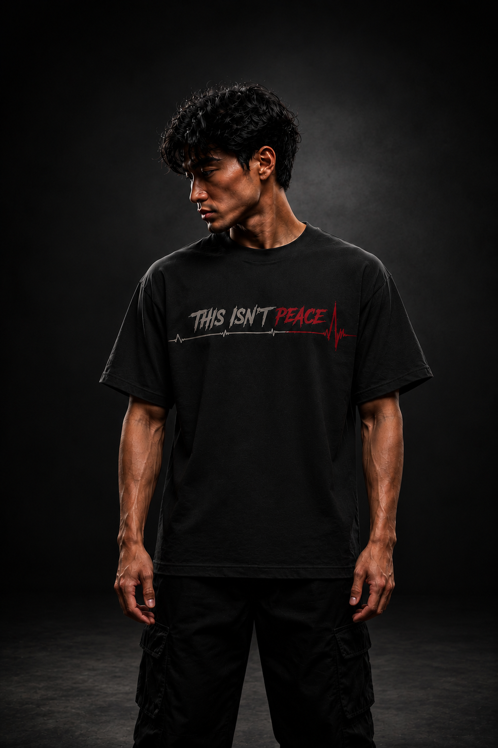 THIS ISN'T PEACE | 240 GSM Premium Oversized T-Shirt