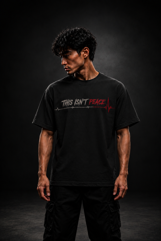 THIS ISN'T PEACE | 240 GSM Premium Oversized T-Shirt