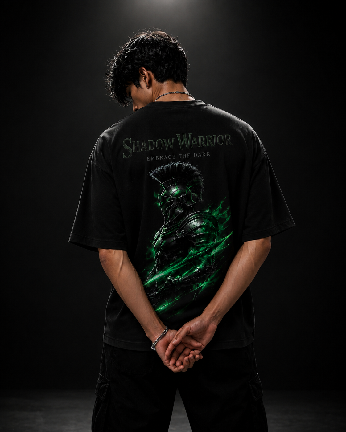 SHADOW WARRIOR | 240 GSM Premium Oversized T-Shirt