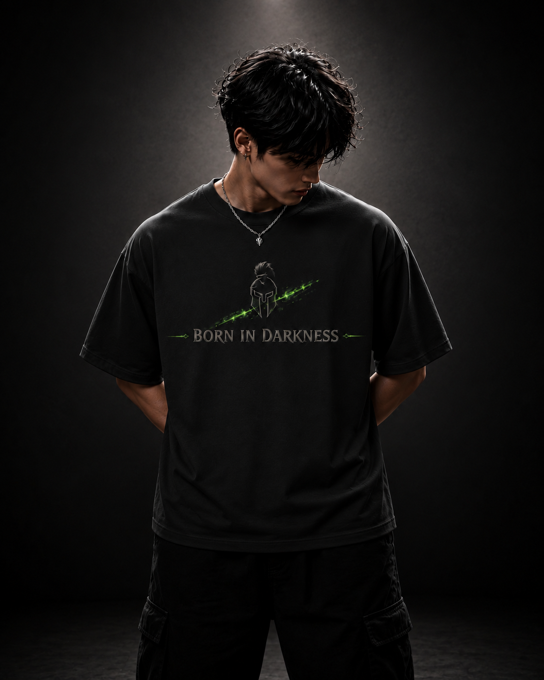 SHADOW WARRIOR | 240 GSM Premium Oversized T-Shirt