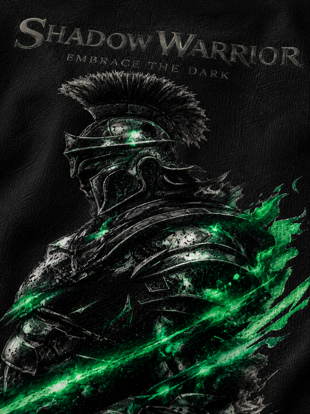 SHADOW WARRIOR | 240 GSM Premium Oversized T-Shirt