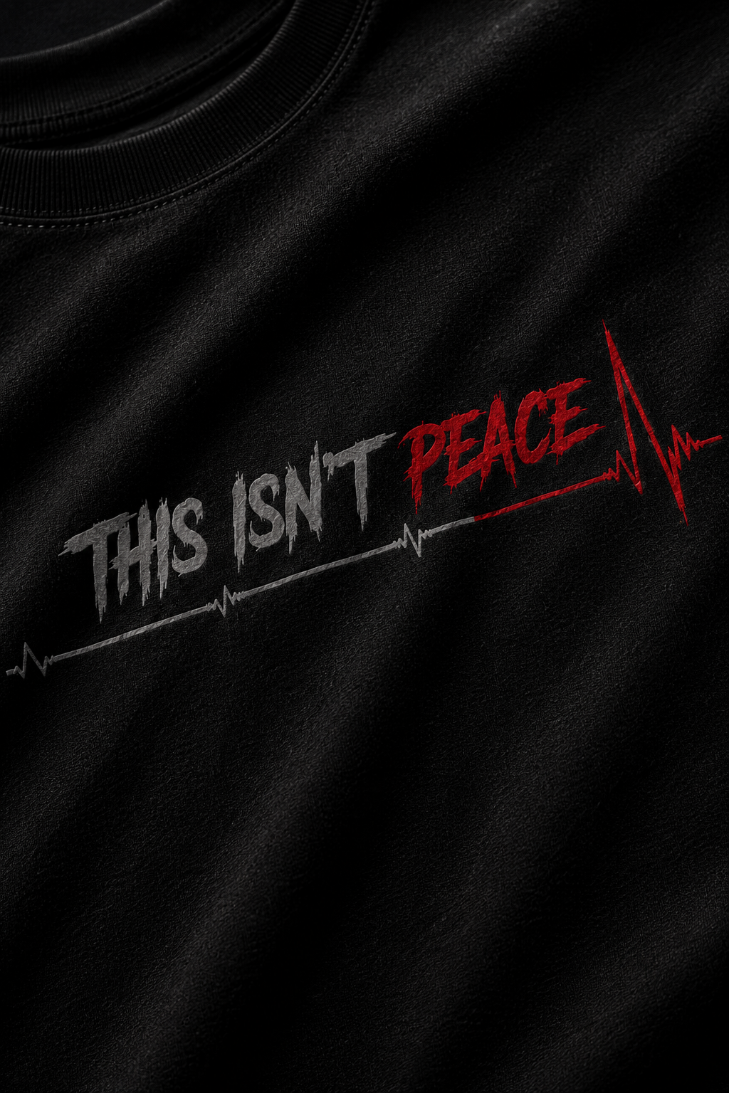 THIS ISN'T PEACE | 240 GSM Premium Oversized T-Shirt