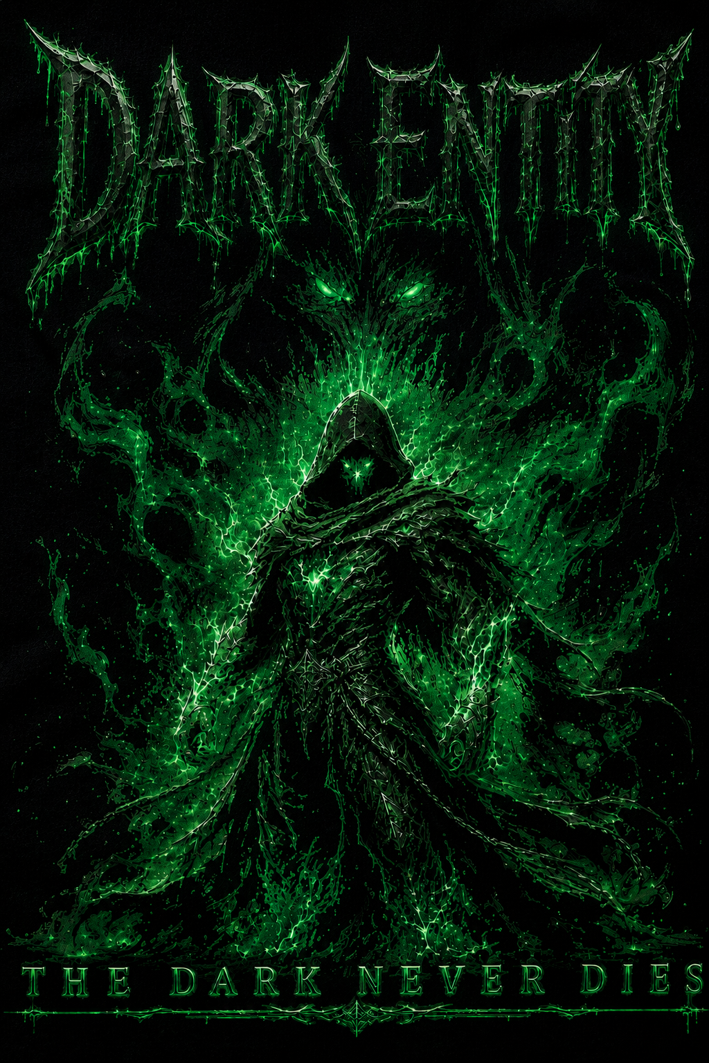 DARK ENTITY | 240 GSM Premium Oversized T-Shirt