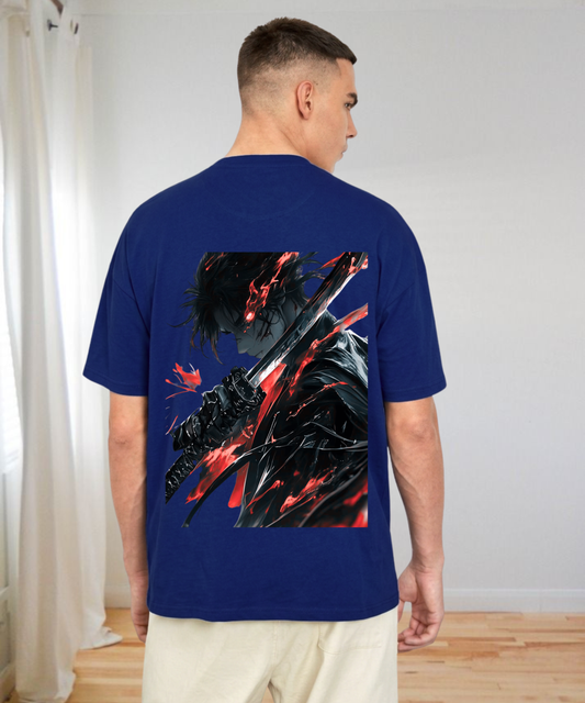 Powerful Samurai ( Unisex Oversized T-Shirt )